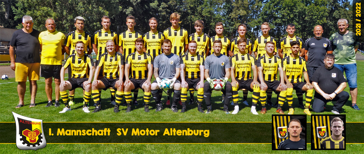 Foto SV Motor Altenburg 1. Mannschaft