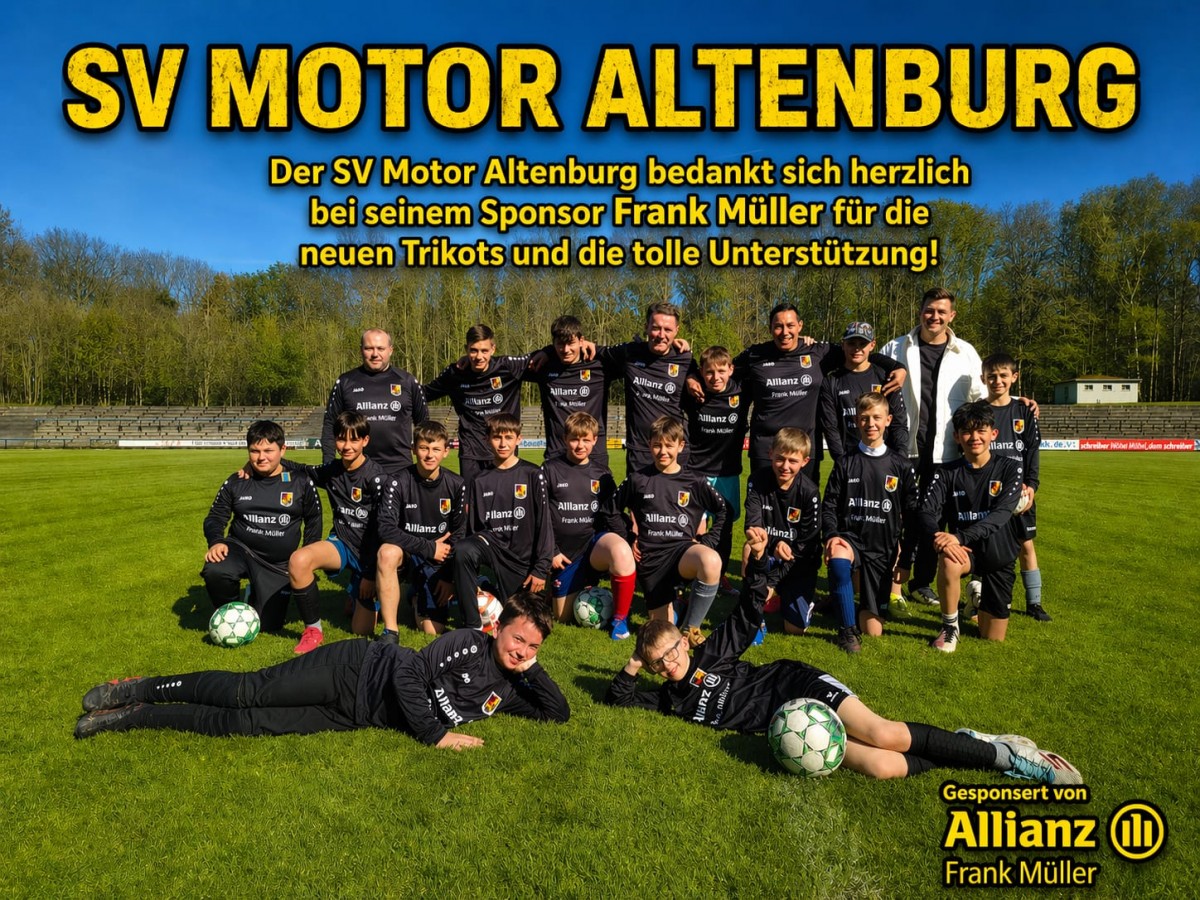Neue Trainigsshirts für unsere D-Junioren